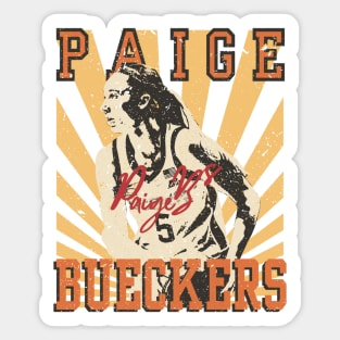 Paige Bueckers Star Sticker